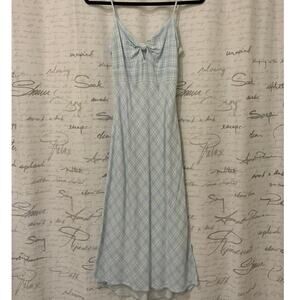 Abercrombie & Fitch Gingham Midi Dress - Size Small